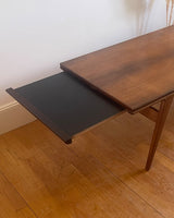 Table basse scandinave en palissandre vintage