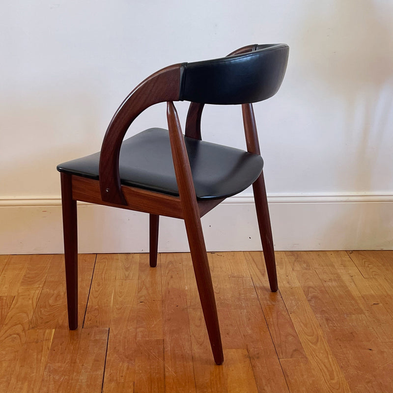 Chaise scandinave vintage en teck